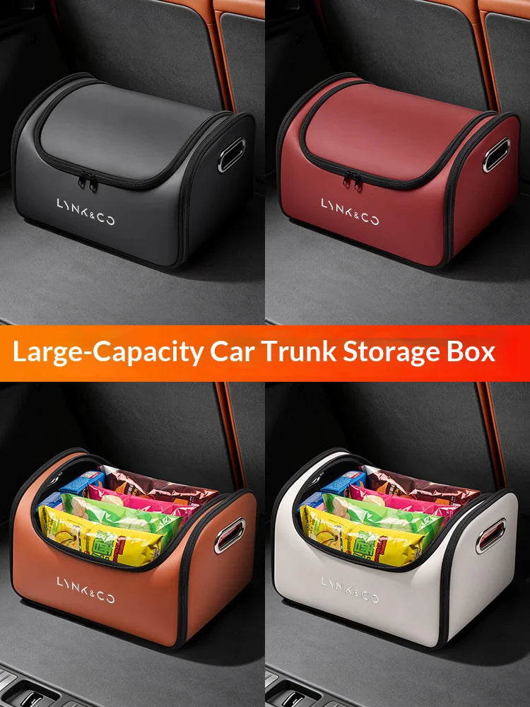 Lynk & Co — Boot & Seat Storage Organiser Bag with Built-In Pocket (01 / 03 / 06 / 08 / 09 / 900 / Z10 / Z20)