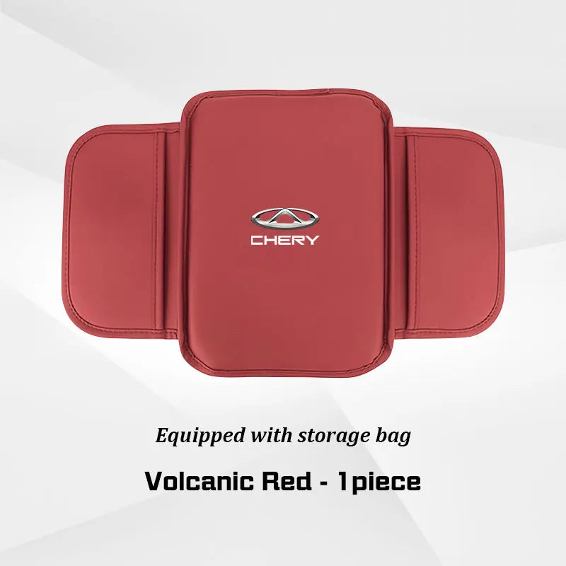 Jaecoo J7 / J8 / Chery Tiggo — PU Leather Armrest Console Cushion & Storage Pad