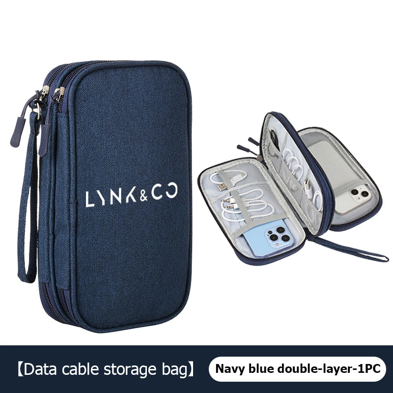 Lynk & Co — Oxford Cable & Tech Organiser Storage Bag (01 / 02 / 03 / 05 / 06 / 09)
