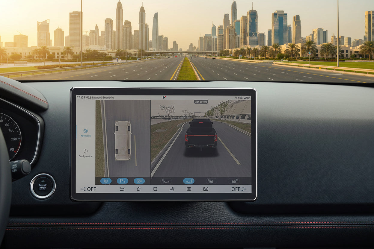 BYD Shark 6 — Tempered Glass GPS & Navigation Screen Protector (2024–2026)