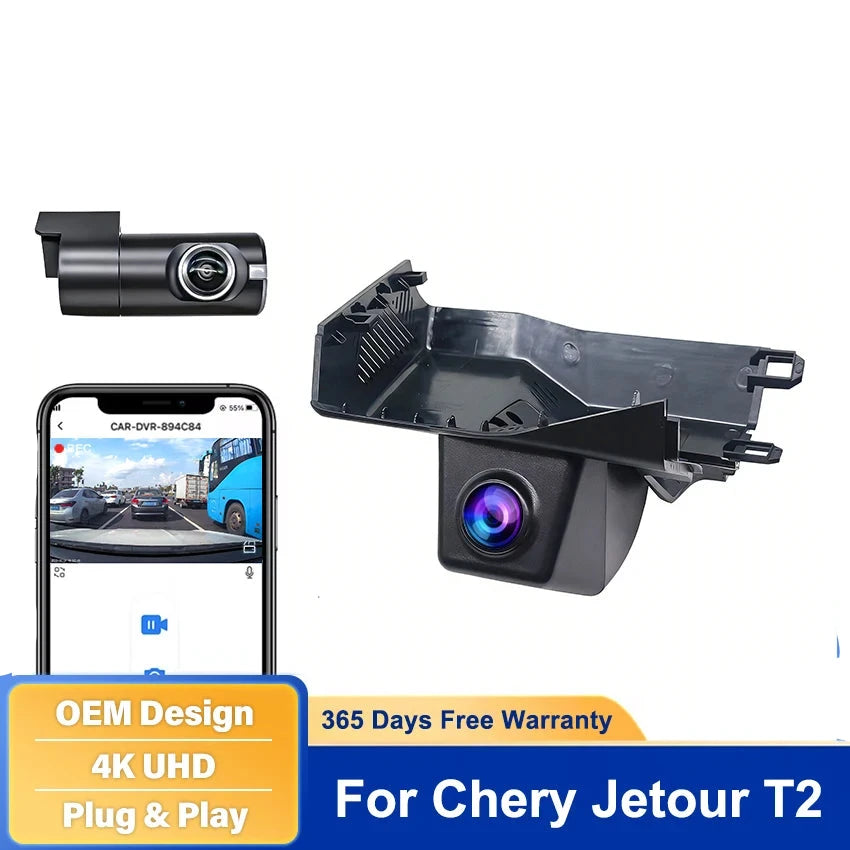 Jetour 4K Dual Dash Cam