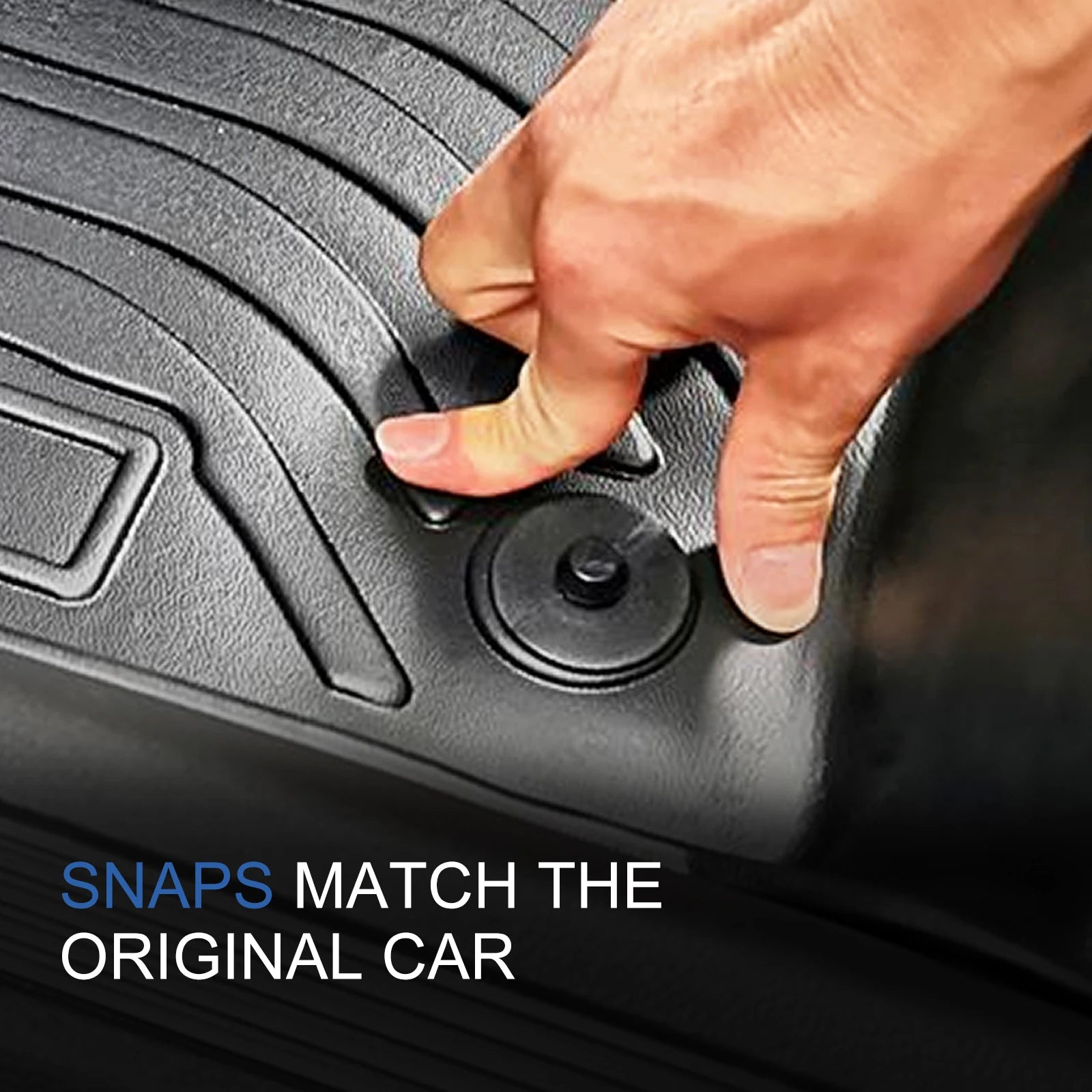 NIO EL6 — 3D TPE Floor Mats & Boot Cargo Liner, LHD All-Weather Set