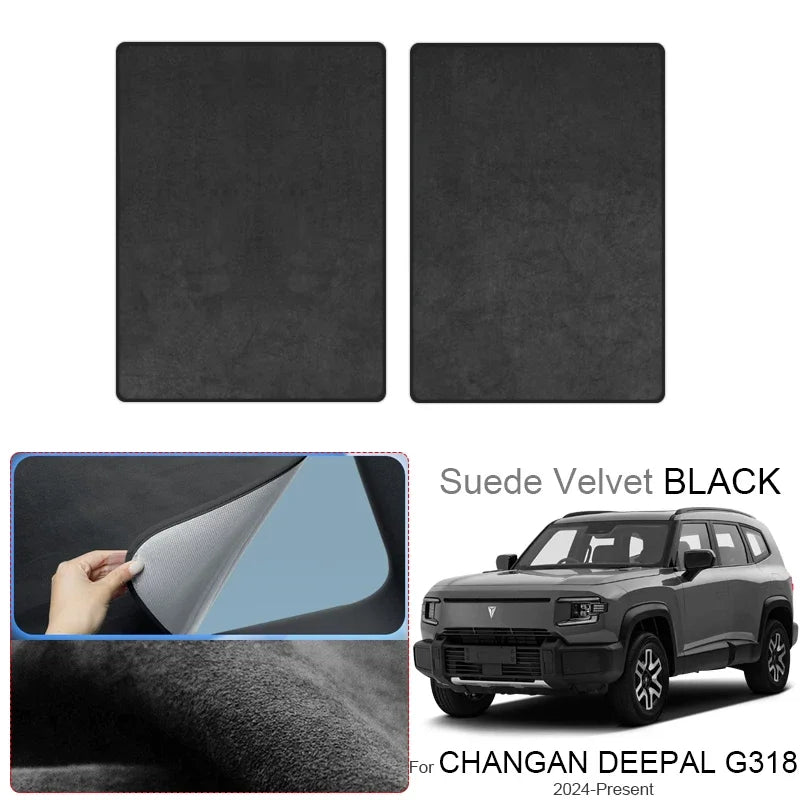 DEEPAL G318 — Suede Electrostatic Sunroof Sunshade, UV & Heat Insulation (2024–2026)