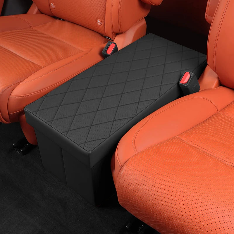 ROX 01 / Polestone 01 — Rear Seat Armrest Storage Box & Boot Organiser