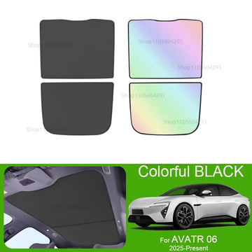 Avatr 06 — Ice Crystal Sunroof Sunshade, UV & Heat Insulation (2025–Present)