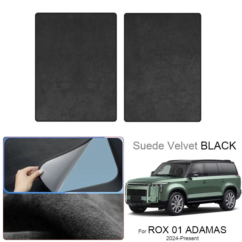 ROX 01 ADAMAS — Suede Electrostatic Sunroof Sunshade, UV & Heat Insulation