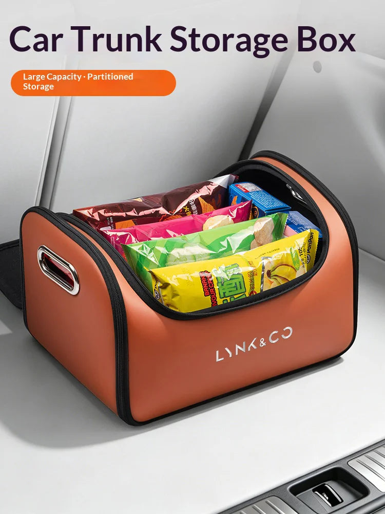 Lynk & Co — Boot & Seat Storage Organiser Bag with Built-In Pocket (01 / 03 / 06 / 08 / 09 / 900 / Z10 / Z20)