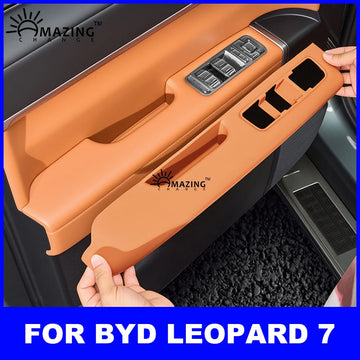 BYD Leopard 7 / Titanium 7 — Silicone Door Inner Handle Pad & Lift Panel Cover (2025–2026)