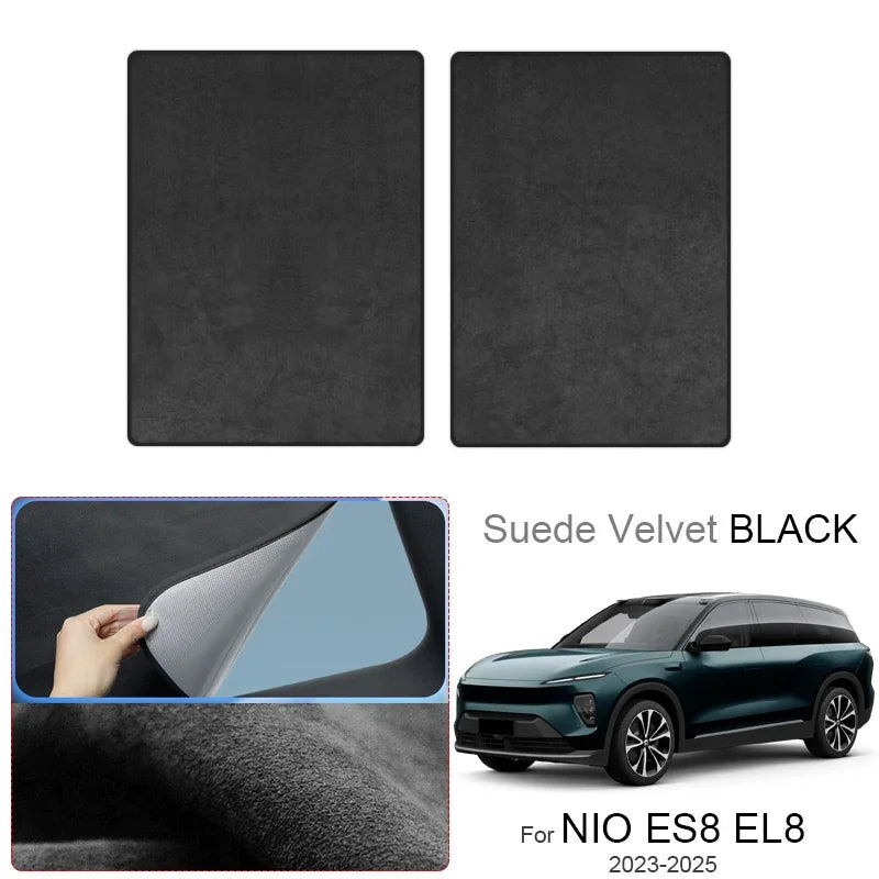 NIO EL8 — Suede Fabric Electrostatic Sunroof Sunshade, UV & Heat Insulation (2023–Present)
