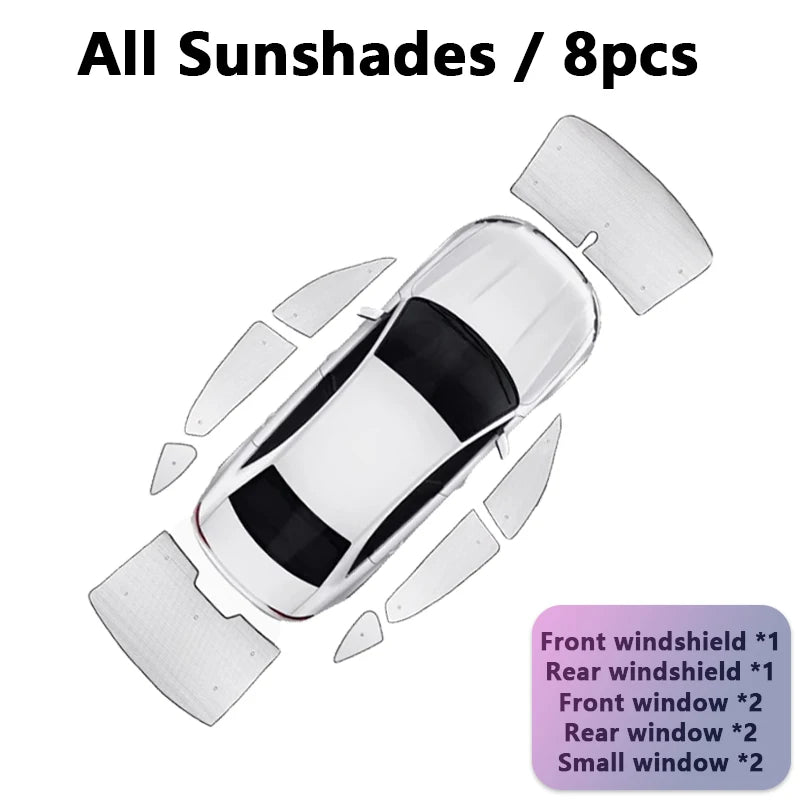 Zeekr 7X Window Sun Shades