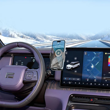 ROX ADAMAS — 15.7" Navigation Screen Aluminium Alloy Phone Holder Mount (2025–2026)