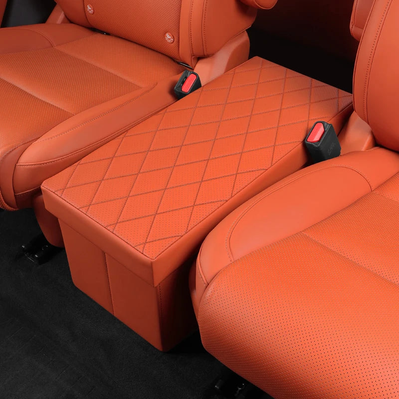 ROX 01 / Polestone 01 — Rear Seat Armrest Storage Box & Boot Organiser