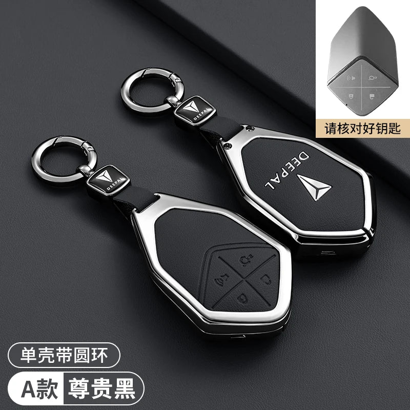 DEEPAL S05 / S07 / S7 / SL03 / G318 — Galvanised Alloy Smart Key Fob Case & Keychain (2024–2025)