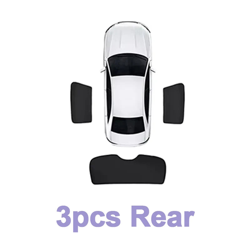 Jaecoo J7 / Lucano L7 / Chery Tansuo 06 — Full Coverage Magnetic Sunshade Set (2023–2026)