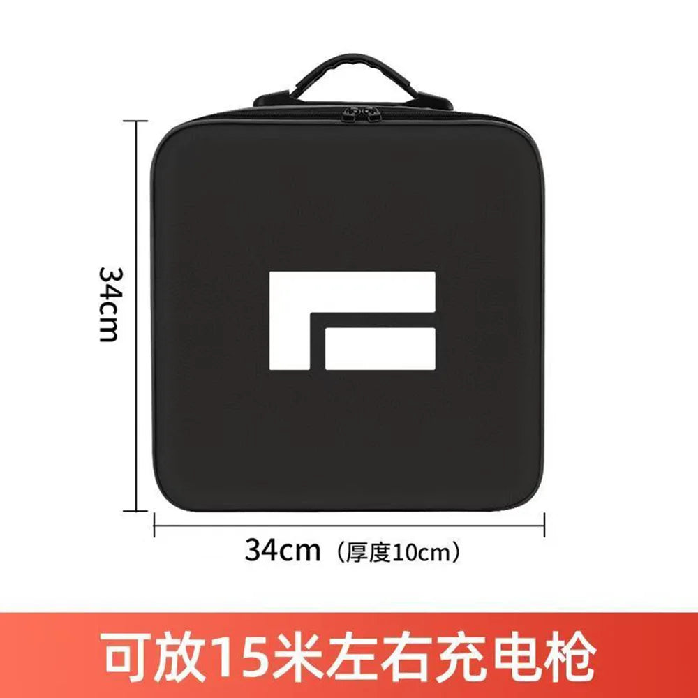 ROX ADAMAS — PU Leather EV Charging Cable & Gun Storage Bag (2026)