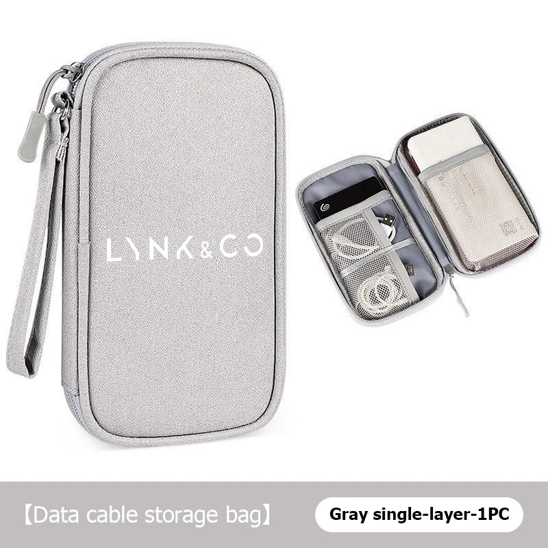 Lynk & Co — Oxford Cable & Tech Organiser Storage Bag (01 / 02 / 03 / 05 / 06 / 09)