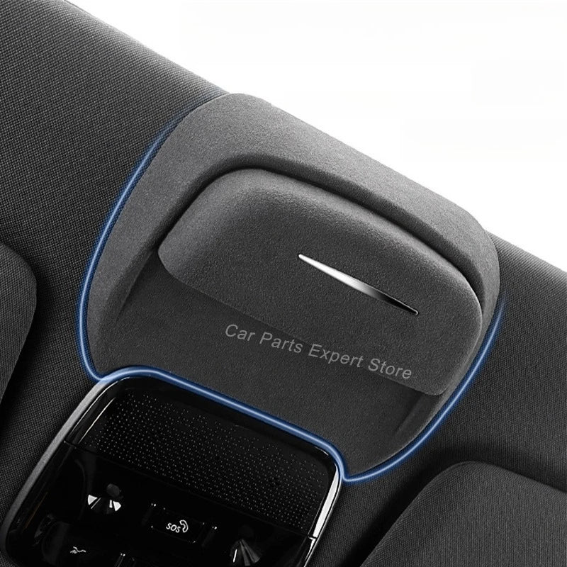 Lynk & Co 07 / 08 — Suede Sunglasses Holder & Storage Clip (Roof-Mounted)