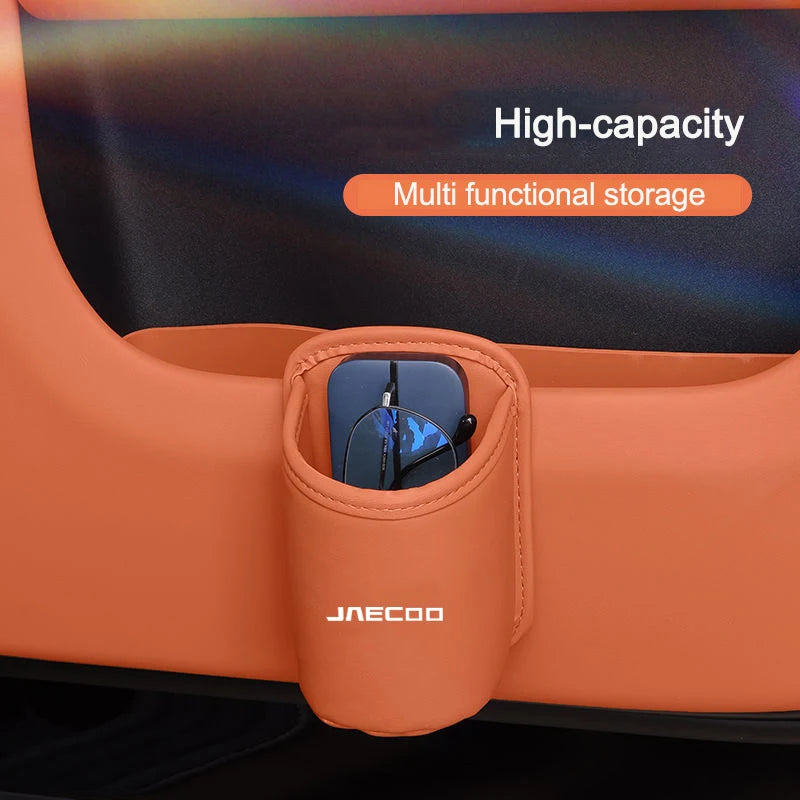 Jaecoo J7 / J8 / Chery Tiggo / Omoda 5 — Leather Door & Rear Seat Drink Holder & Cup Storage Rack