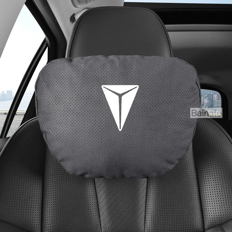 DEEPAL S05 / S07 / S7 / SL03 / G318 — Artificial Leather Neck Headrest & Lumbar Support Cushion Se
