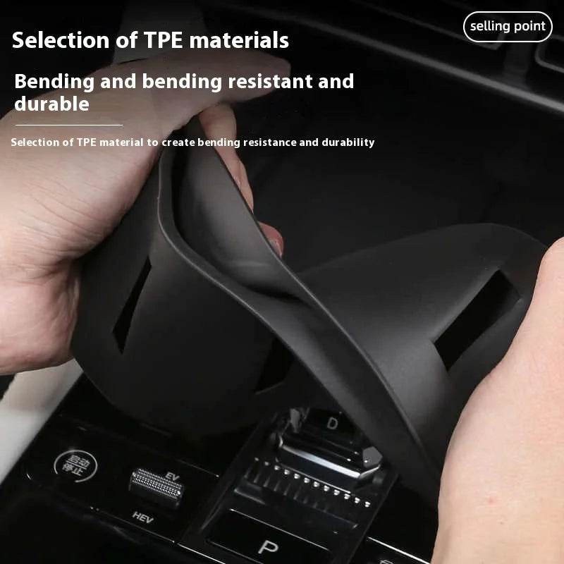 BYD Song Plus DMI / Seal U / Sealion 6 — Cup Holder Liner & Drink Slot Dust Cover