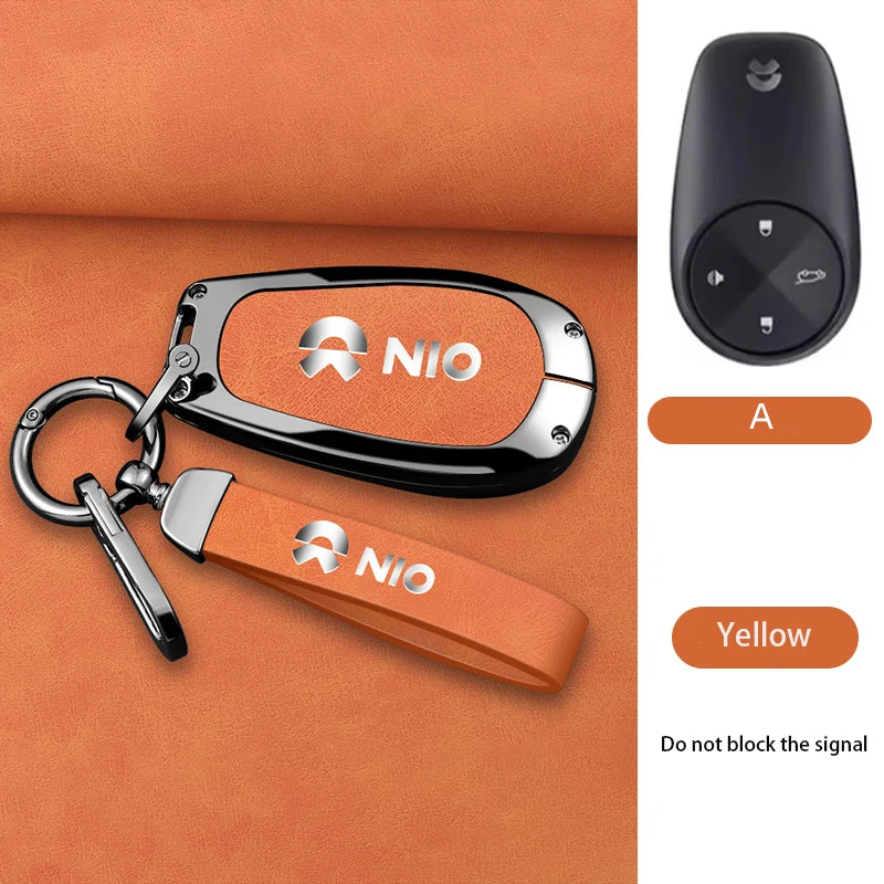 NIO  — Zinc Alloy Key Fob Case & Keychain Cover