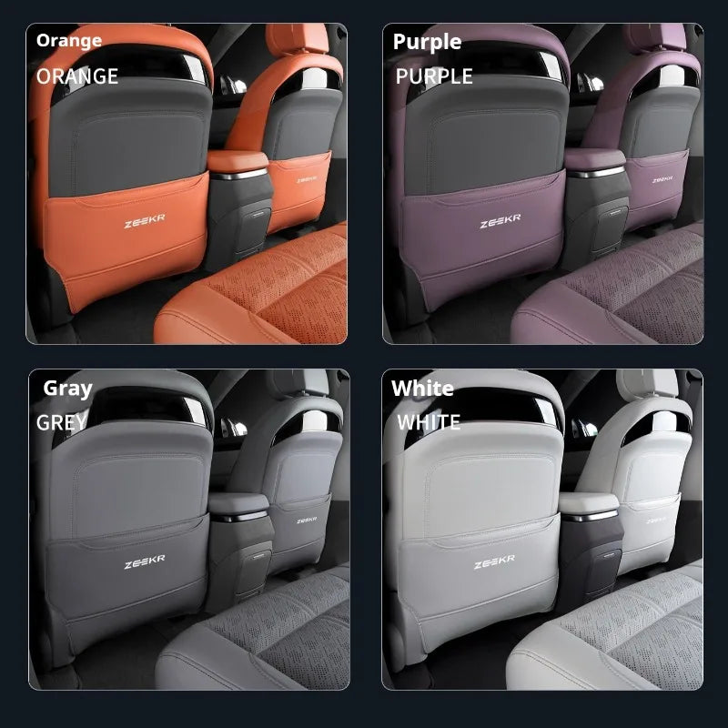 Zeekr 7X 2026 — Rear Seat Anti-Kick Pad & Back Protector