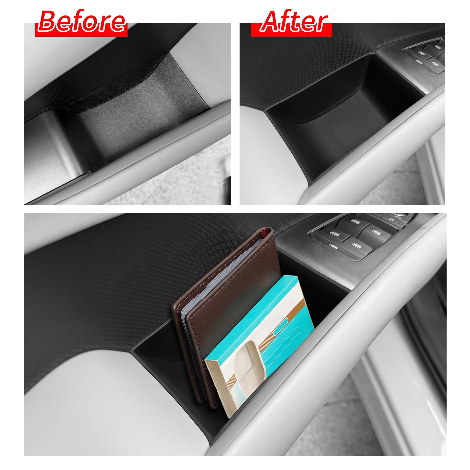 BYD Atto 3 EVO / Yuan Plus — TPE Door Handle Storage Trays (2025–2026)
