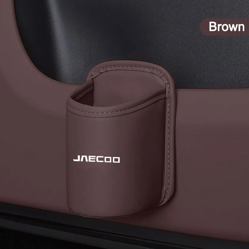 Jaecoo J7 / J8 / Chery Tiggo / Omoda 5 — Leather Door & Rear Seat Drink Holder & Cup Storage Rack