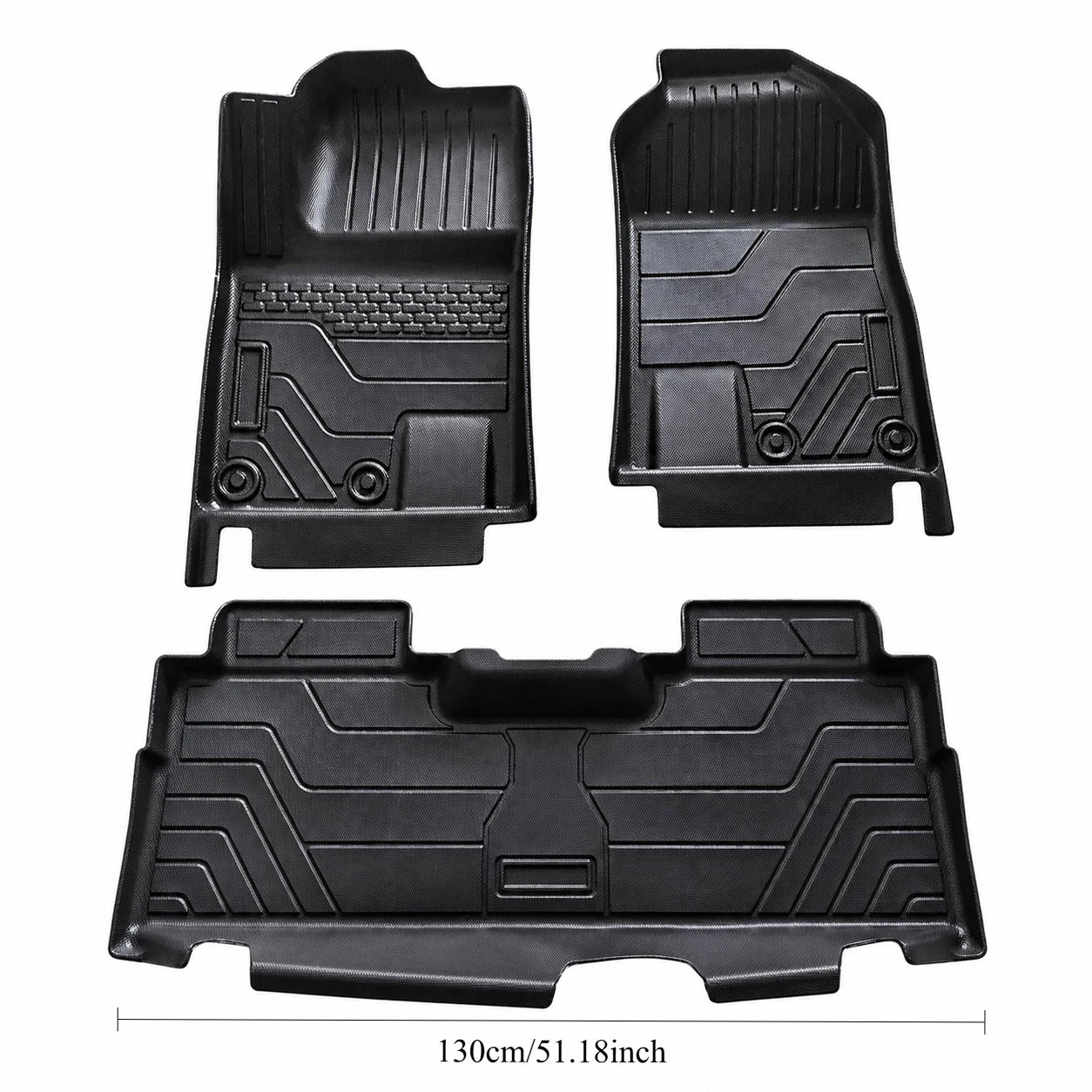 Jetour T2 — 3D TPE Floor Mats & Cargo Liner Set (2024–2026)