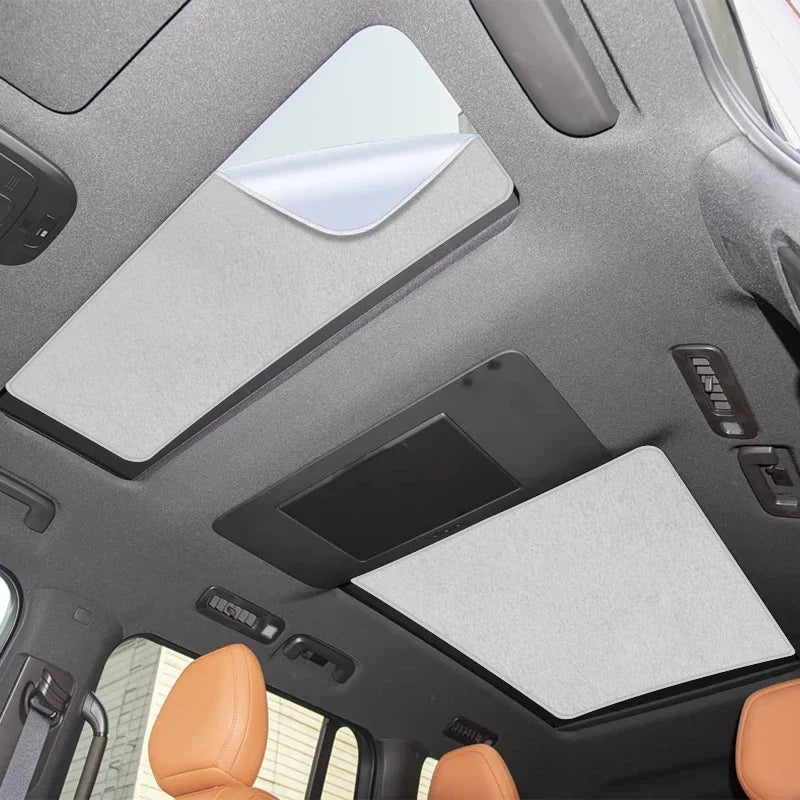 ROX 01 ADAMAS — Suede Electrostatic Sunroof Sunshade, UV & Heat Insulation