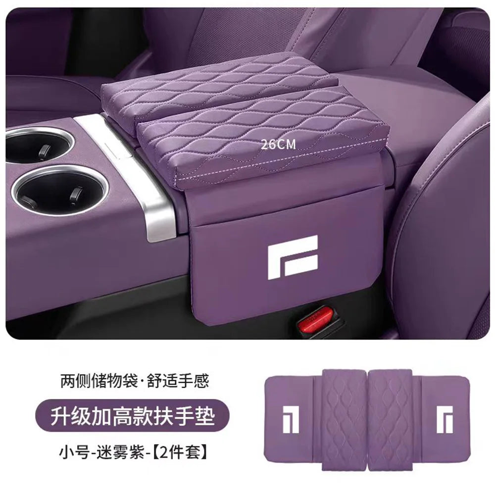 ROX ADAMAS — Double Door Armrest Box Height-Raising Pad & Storage Bag (2026)