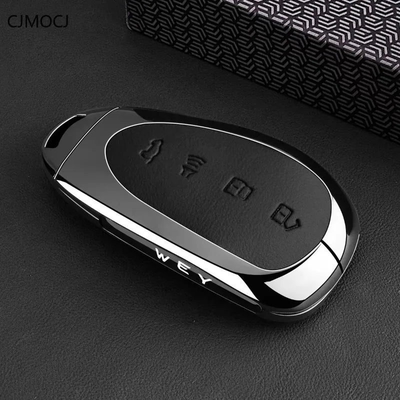 WEY 03 — Premium Zinc Alloy Key Fob Case & Cover