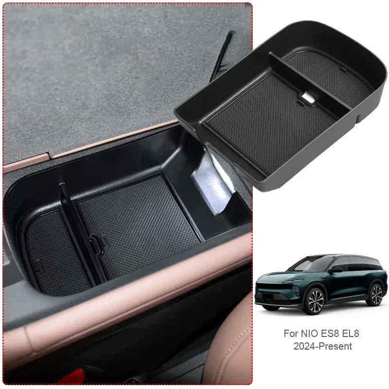 NIO EL8 — ABS Armrest & Under-Screen Console Storage Organiser Tray (2024–Present)