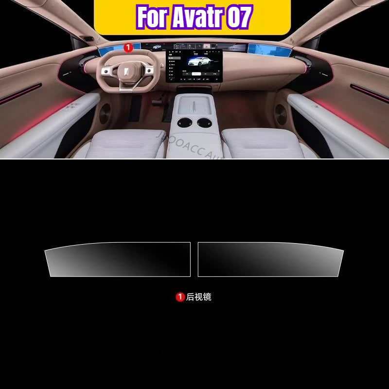 Avatr 07 Interior Protective Film