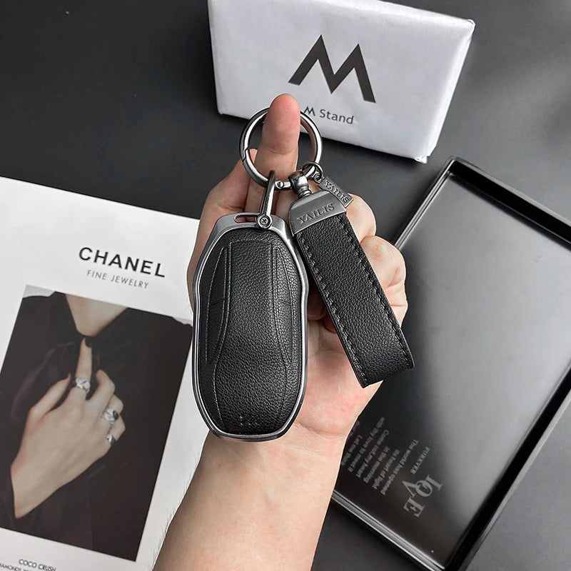 Metal Key Case & Keychain Set – Remote Control Protective Cover | For iM LS6 / L6 / L7 / LS7 / LS9