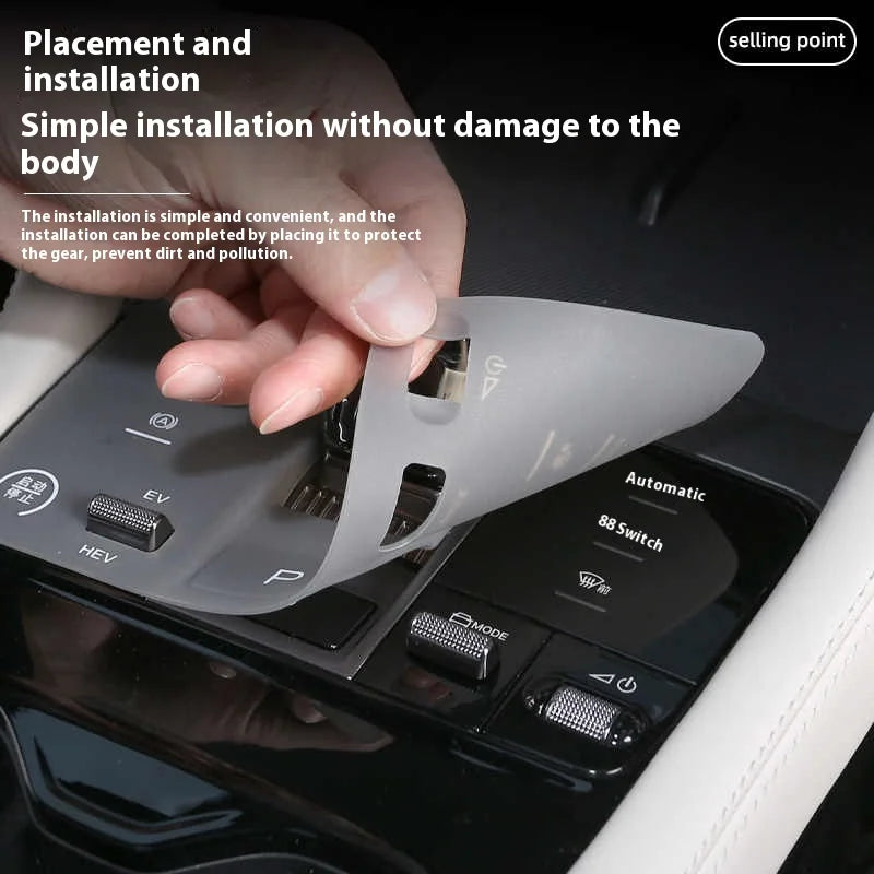 BYD Song Plus DMI / Seal U / Sealion 6 — Silicone Centre Button Guard & Scratch Protector