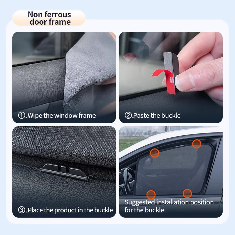 Jaecoo J7 — Magnetic Mesh Window Sunshades & Privacy Curtains (2024–2026)