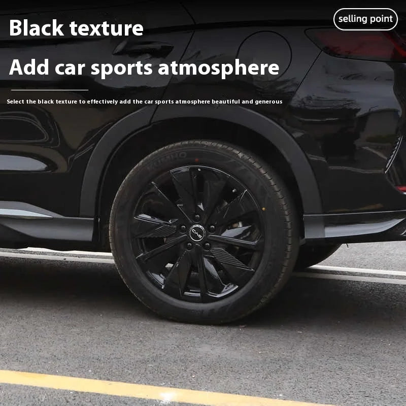 BYD Song Plus DMI / Seal U / Sealion 6 — Black Warrior Wheel Hub Rim Stickers & Exterior Modification Kit
