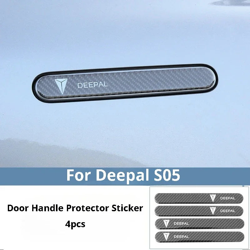 DEEPAL S05 — Carbon Fibre Door Handle Cover & Scratch-Resistant Protector Stickers