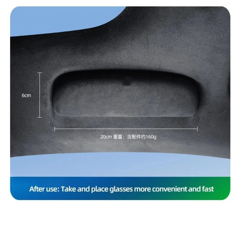 Zeekr Suede Glasses Holder