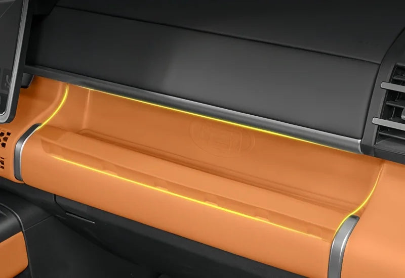 BYD Leopard 7 / Titanium 7 — Full-Coverage Silicone Co-Pilot Dashboard & Storage Box Protective Pad