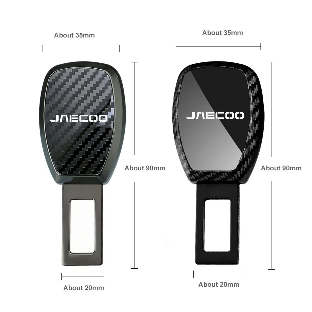 Jaecoo J5 / J6 / J7 / J8 — Zinc Alloy Seat Belt Extender Buckle Clip (2024–2026)