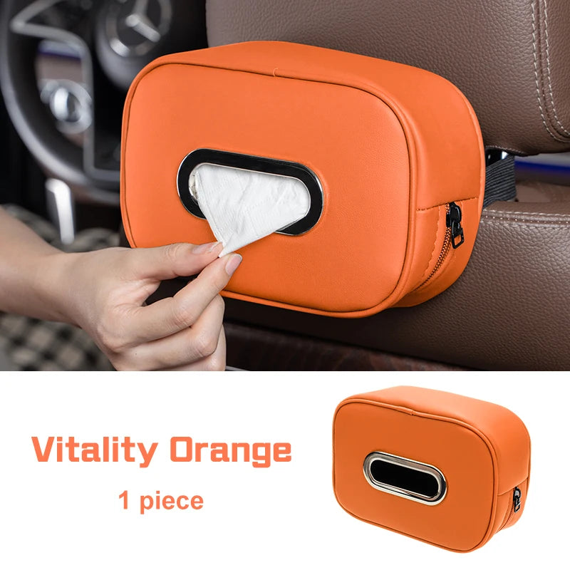 Premium Microfiber Leather Tissue Box for Chery Jaecoo J7 & J8