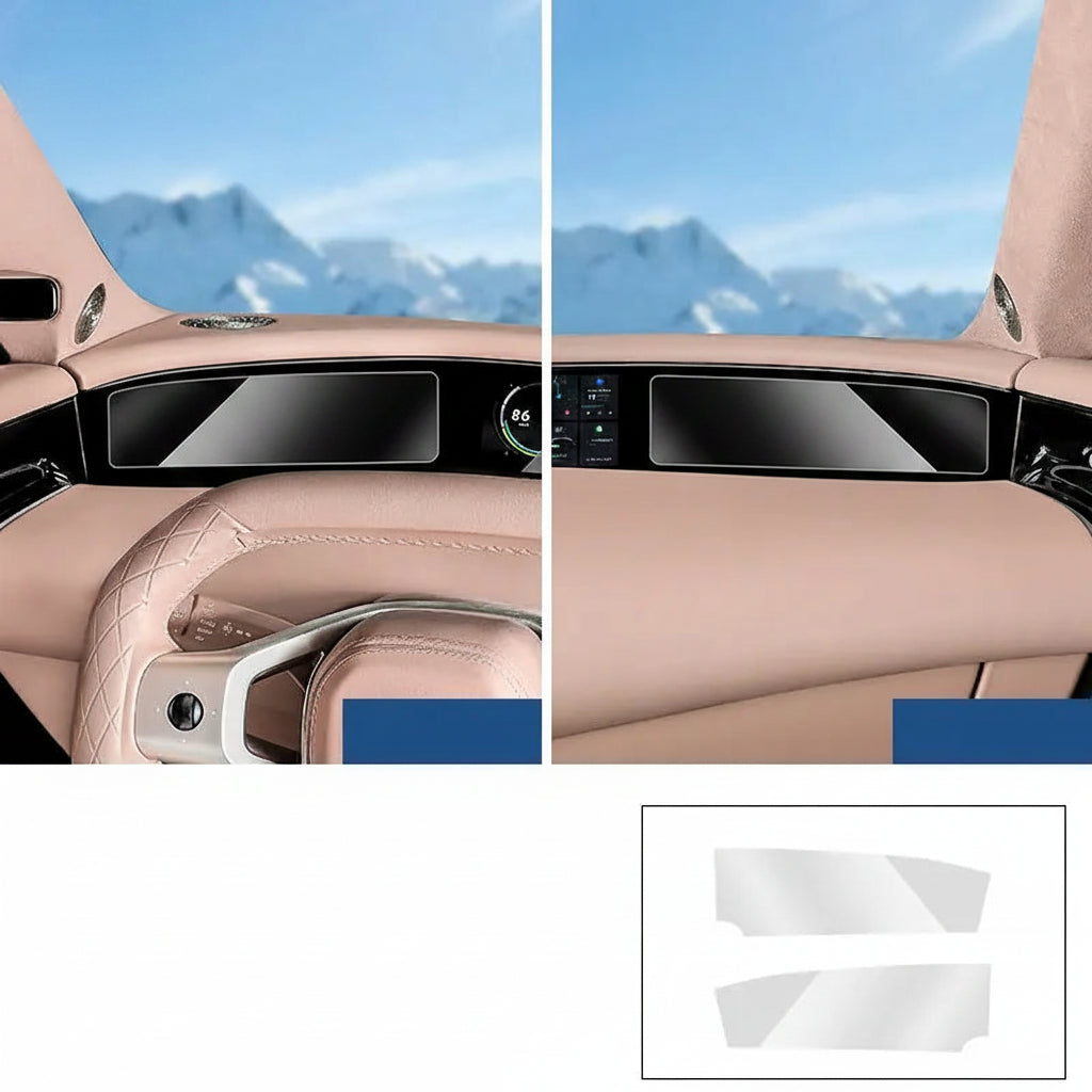 Avatr 07 — Tempered Glass Screen Protector (Navigation & Central Console)