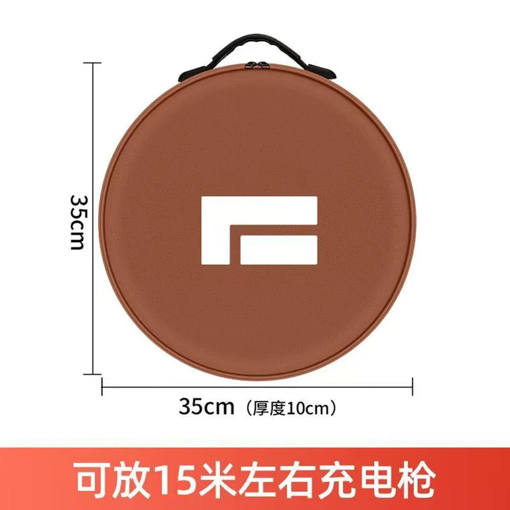 ROX ADAMAS — PU Leather EV Charging Cable & Gun Storage Bag (2026)