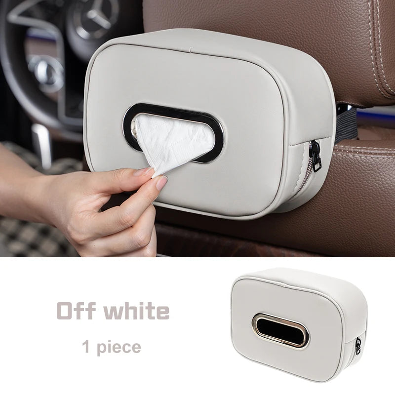 Premium Microfiber Leather Tissue Box for Chery Jaecoo J7 & J8