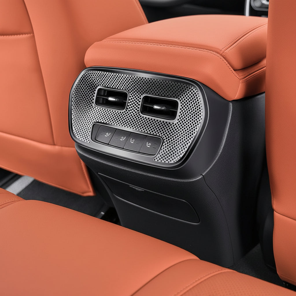 BYD Sealion 07 EV — Rear Air Vent & Armrest Trim Frame (2024–2026)