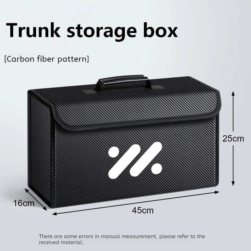Universal Foldable Leather Trunk Storage Box