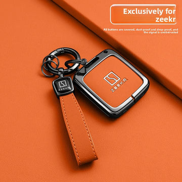 Zeekr 001 / 007 / 009 / X — Zinc Alloy Key Fob & Smart Card Protective Case | 12 Styles