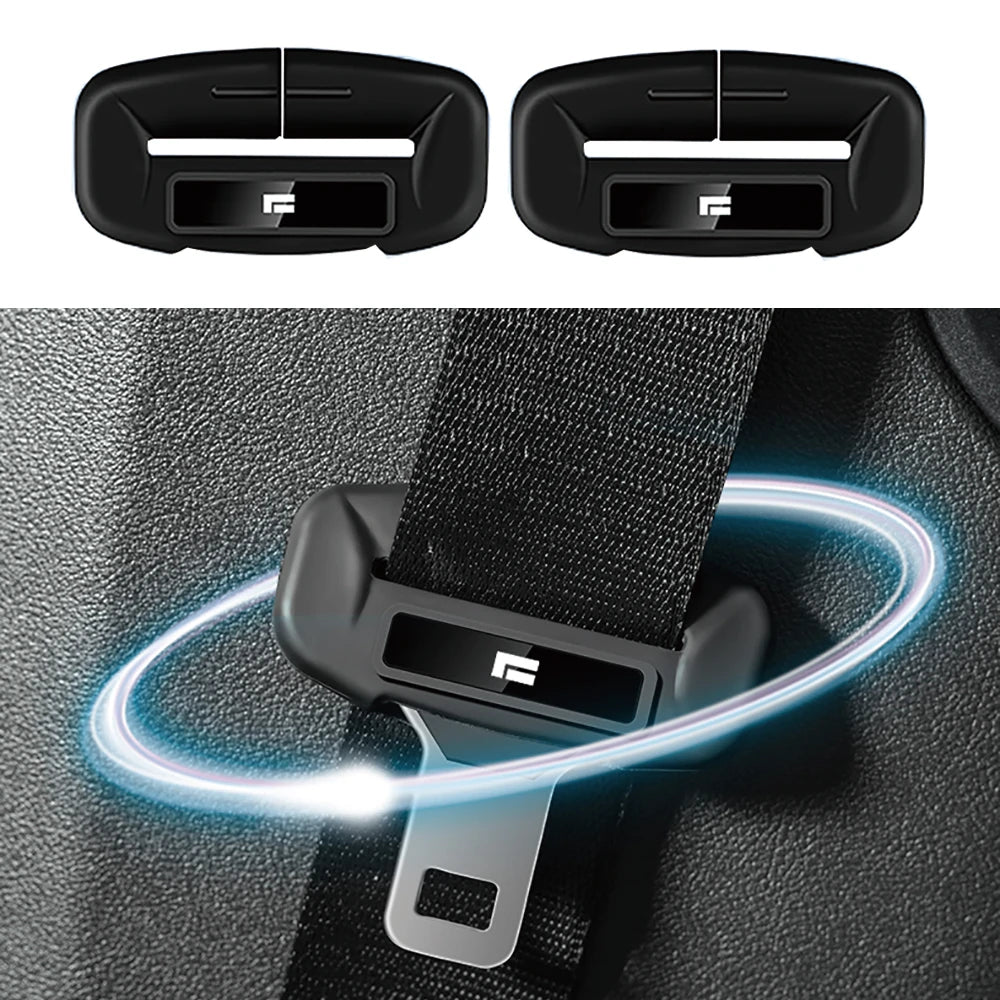 ROX 01 — Silicone Seat Belt Buckle Protective Cover Set